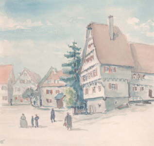 R0296*-Ebersbach Fils, Altes Pfarrhaus