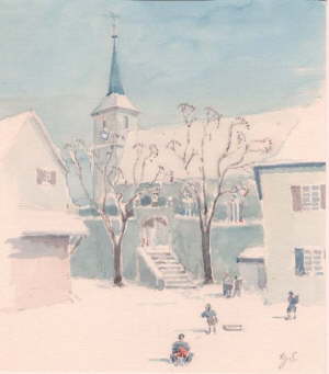 R0297*-Ebersbach Fils Veitskirche Winter