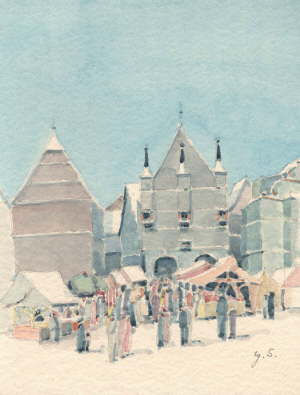 Stuttgart, Marktplatz 1938